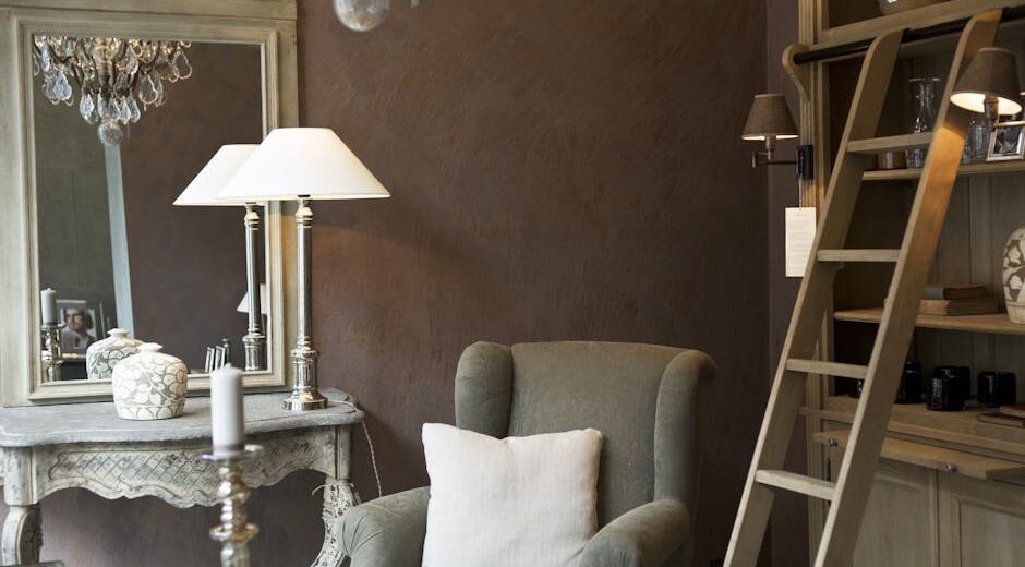 Drabina biblioteczna na szynie w mieszkaniu - projekt, montaż i bezpieczeństwo krok po kroku