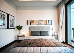 Wezgłowie tapicerowane z oświetleniem i gniazdami - projekt i montaż krok po kroku