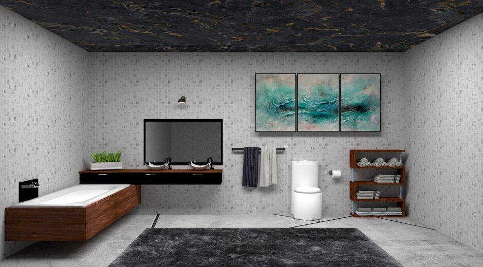 Sufitowa suszarka linkowa w łazience w bloku - wybór, wymiary i montaż krok po kroku